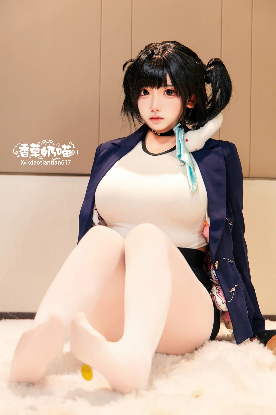 香草奶喵 - No.005 索拉 [136P,22V-2.36GB] tg@simisebaisi 【丝足阁】068.webp